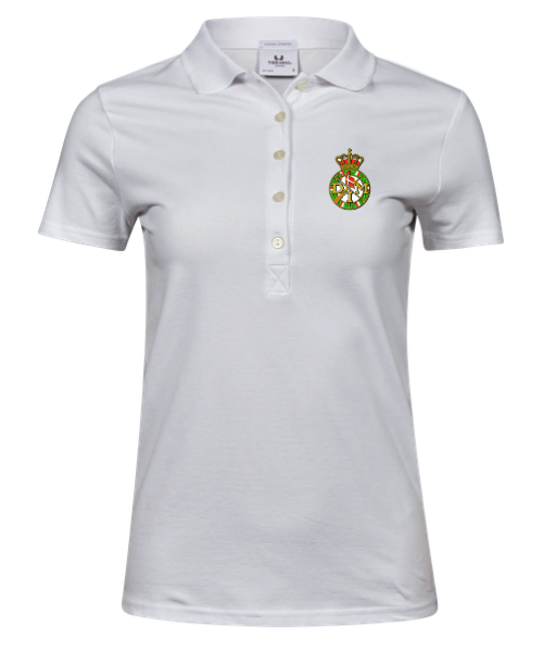 Tee Jays Luxury Stretch Polo Hvid